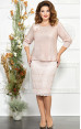 Mira Fashion 4864 - ошатне білоруське плаття, імітація комплекту