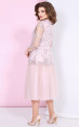 Mira Fashion 4903 - ошатне білоруське плаття в кольорі пудра