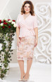 Mira Fashion 4580 - ошатний костюм (блуза і спідниця)